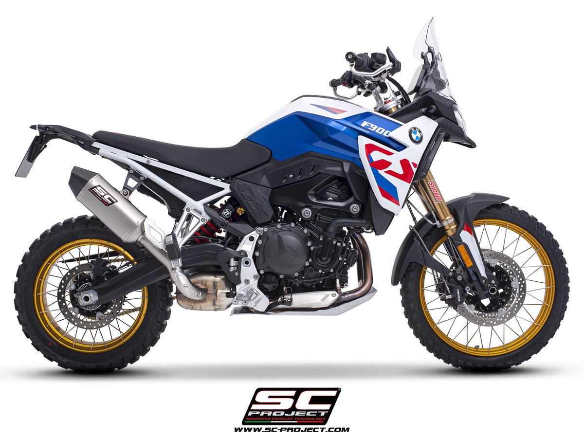 SC Project Performance Exhaust for BMW F900GS MX Titanium Exhaust