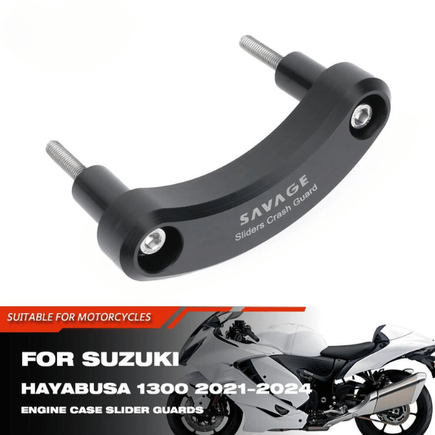 BLK-15306 | Suzuki | Hayabusa Gen 3 | 2021 - 2025 | Savage | Engine Guard
