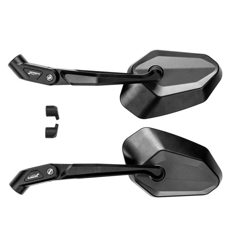 RM02BK | Universal | Loboo | Foldable Rearview Mirror Black