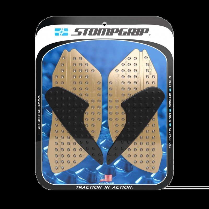 BLK-14701 | DUCATI | PANIGALE 899 / 959 / 1199 / 1299 | 2012 - 2024 | Stompgrip | TANK GRIP - HYBRID