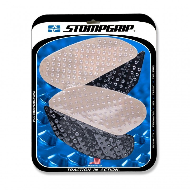 BLK-14791 | Kawasaki | NINJA H2 SX SE | 2018 - 2023 | Stompgrip | TANK GRIP - HYBRID