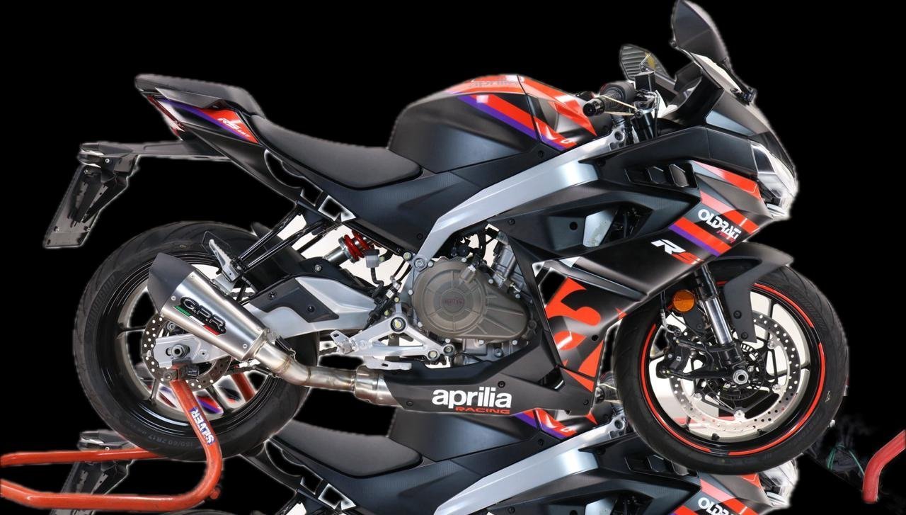 A.78.RACEDB.GPAN.TO | Aprilia | RS 457 | 2024 - 2025 | GPR | Titanium, Full system exhaust - Image 3