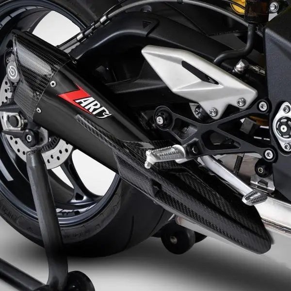 ZTP103S00SCR-B | Triumph | STREET TRIPLE 765 | 2023 - 2024 | Zard | STAINLESS STEEL RACING Full System