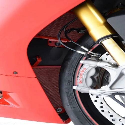 RAD0117BK | DUCATI | Panigale V2 | 2020 - 2024 | R&G | Radiator Guard - Image 2