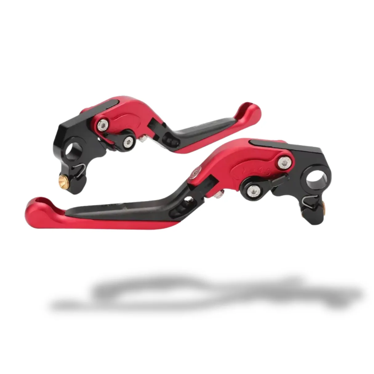 BLK-20522 | Kawasaki | Z 900 | Savage | Adjustable Folding Levers - RED
