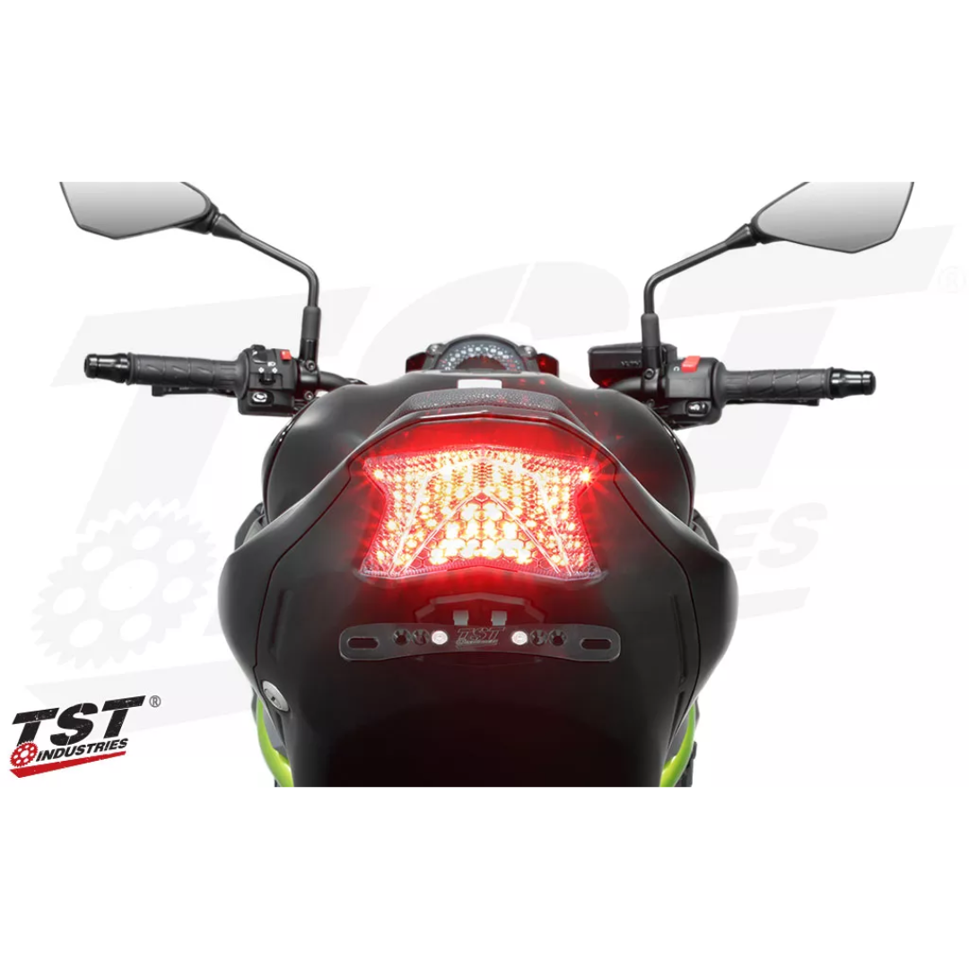 10455 | Kawasaki | Z 900 | 2017 - 2025 | TST | Smoked Tail Light - Image 5