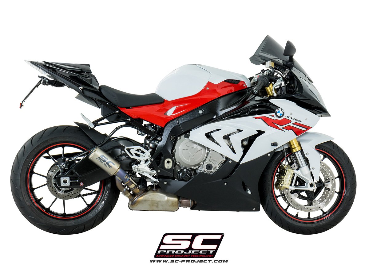 SC Project Performance Exhaust for S 1000RR (2017-2018) Exhaust CR-T Muffler, Carbon fiber - Image 2