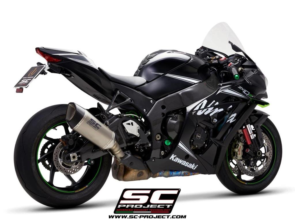 SC Project Performance SC1-R Titanium Exhaust for Kawasaki ZX-10R/ RR (2016-2020) - Image 3