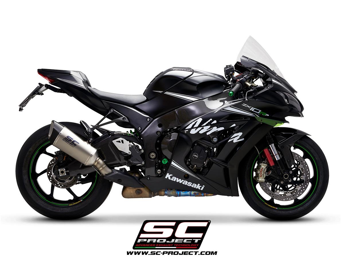 SC Project Performance SC1-R Titanium Exhaust for Kawasaki ZX-10R/ RR (2016-2020) - Image 2