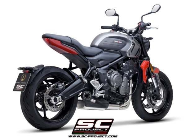 SC Project Full Exhaust System for Triumph Trident 660 STR-1 3-1 Stainless Steel Full system Exhaust