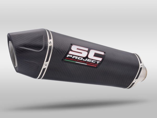 SC Project Performance Exhaust for Triumph Tiger 900 X-Plorer II Muffler, Carbon fiber, with Carbon fiber end cap