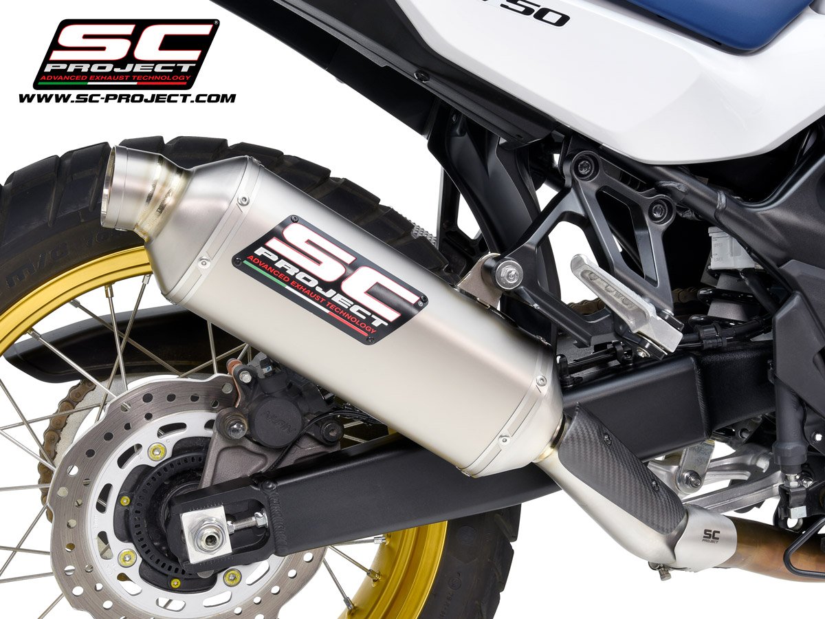 SC Project Performance Exhaust for Honda Transalp 750 Rally Raid Titanium Exhaust
