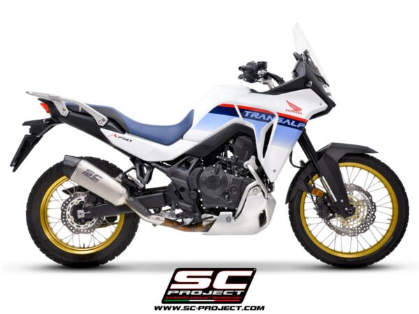 SC Project Performance Exhaust for Honda Transalp 750 X-Plorer II Titanium Exhaust