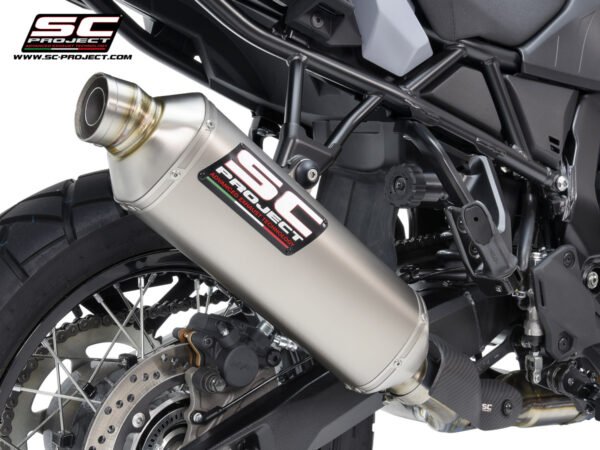 SC Project Performance Exhaust for Suzuki V Strom 800DE / 800SE Rally Raid titanium exhaust