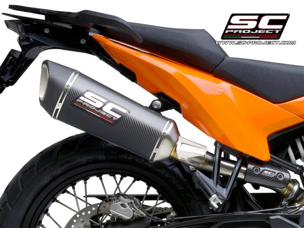 SC Project Performance Exhaust for KTM 890 Adventure SC1-R Carbon Exhaust