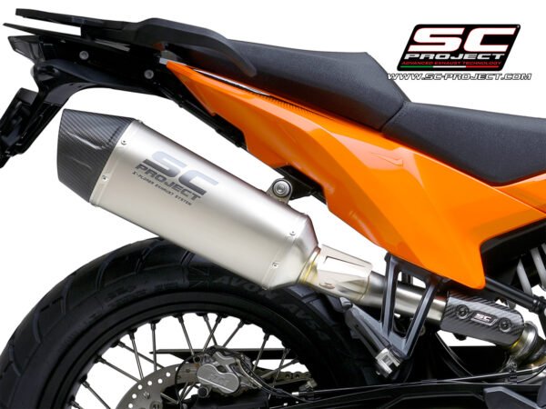 SC Project Performance Exhaust for KTM 890 Adventure X-Plorer II Titanium Exhaust
