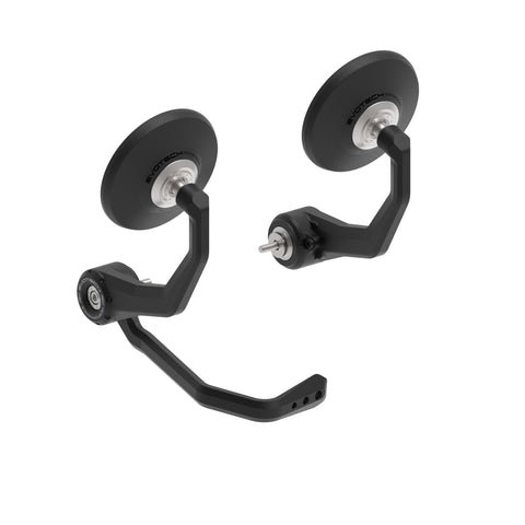 Evotech Bar End Mirrors / Brake Protector (Retro) - Aprilia RS 457 (2024+) - Image 3