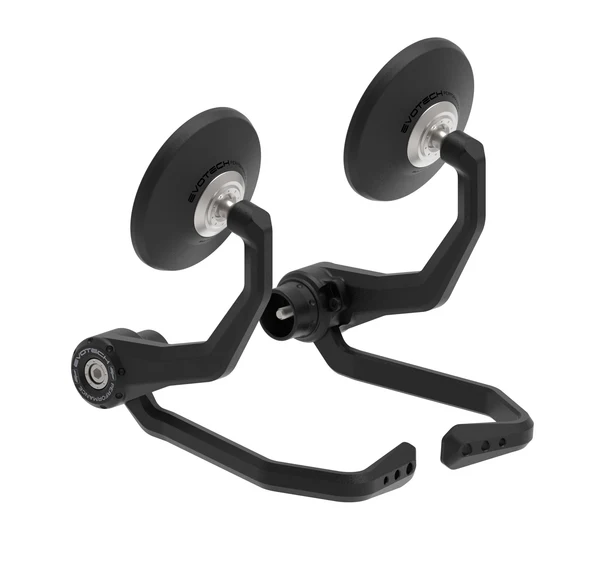 Evotech Bar End Mirrors / Brake and Clutch Lever Protector Kit (Retro) for Triumph Daytona 660 (2024+)