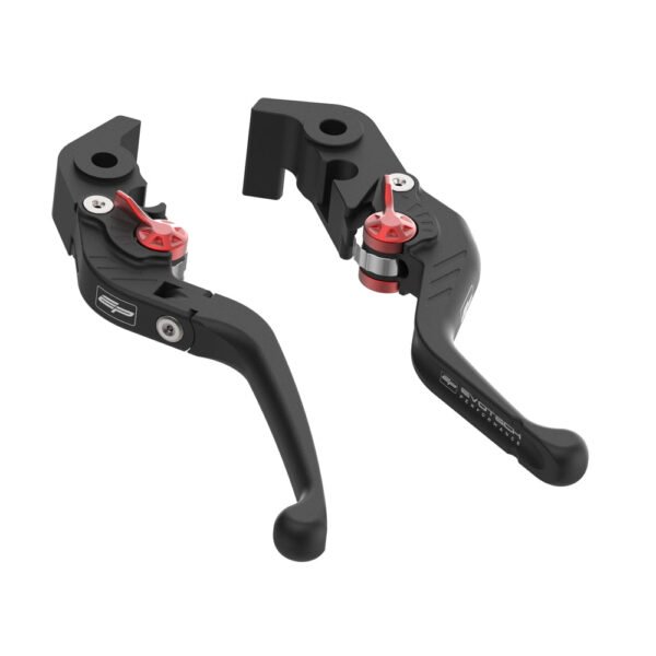 Evotech Ducati Streetfighter V4 Folding Clutch and Short Brake Lever Set