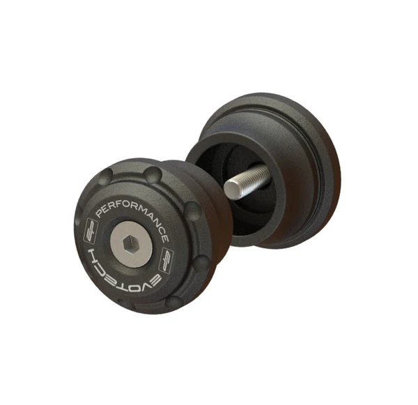 Evotech Bar End Weights – Non Bar End Mirror Version for Triumph Speed Twin 900 (2023–2024)