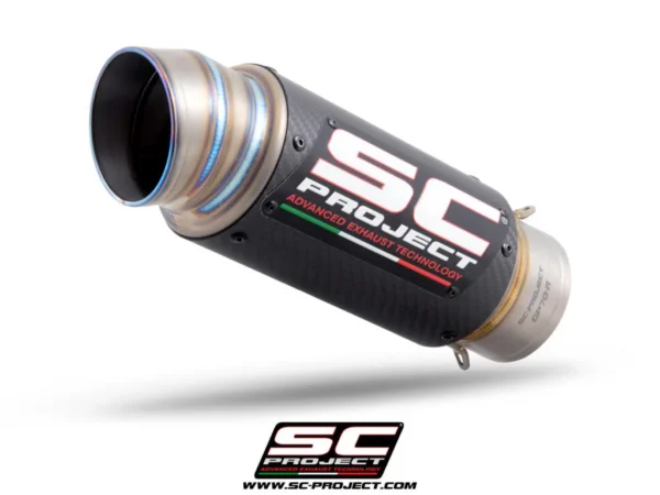 SC Project Performance GP70-R Carbon Fiber Exhaust for Kawasaki ZX-6R (2019-2024)