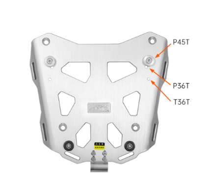 Sliding Top Rack for KTM 1290 Super Adventure  (2022- ）