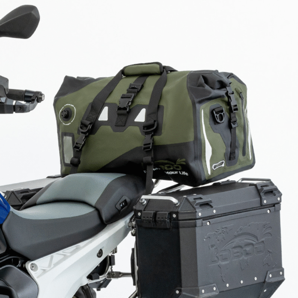 90L PVC Tail Bag(With Magnetic Roll-top Closures)