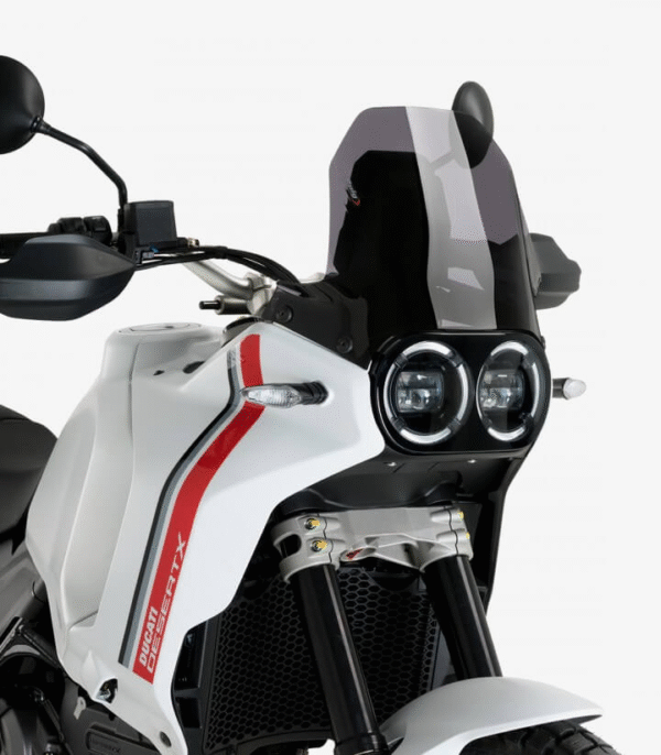 Puig Sport Transparent Windshield For DUCATI Dessert X (2022+)