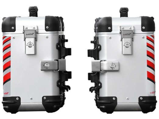 TIBET SIDE CASE SET 34L+34R (Silver)