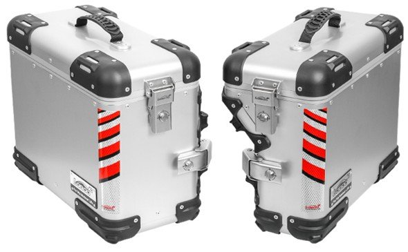 TIBET-B SIDE CASE SET 35L+28R (Silver)