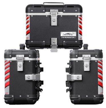 TIBET THREE-CASE SET 36T+34L+34R (Black)