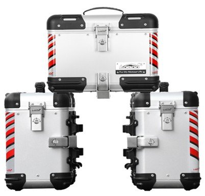 TIBET THREE-CASE SET 36T+34L+34R (Silver)