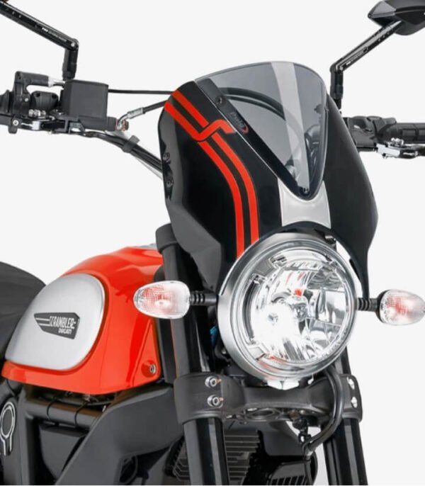 Puig Retrovision Windshield For Ducati Scrambler