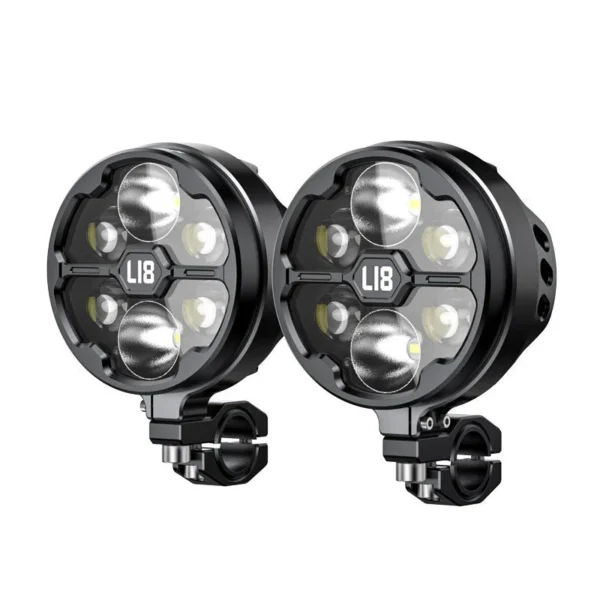 L18S High&Low Beam Auxiliary Light (Black)