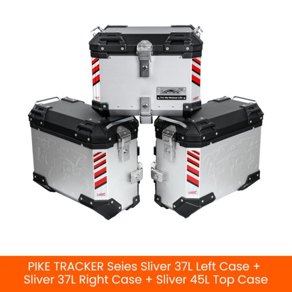Loboo PIKE TRACKER Series Aluminum Alloy Three Cases Set 37L+37L+45L