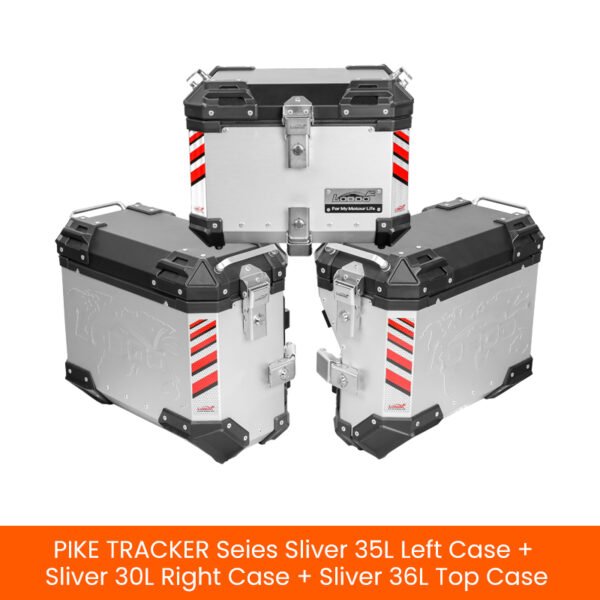 Loboo PIKE TRACKER Series Aluminum Alloy Three Cases Set 35L+30L+36L