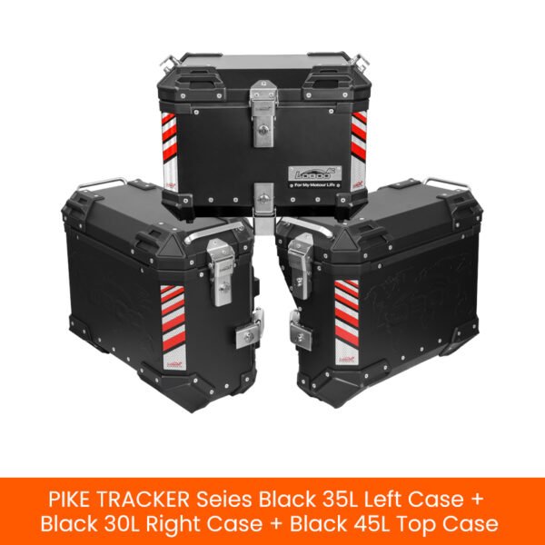 Loboo PIKE TRACKER Series Aluminum Alloy Three Cases Set 35L+30L+45L