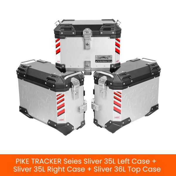 Loboo PIKE TRACKER Series Aluminum Alloy Three Cases Set 35L+35L+36L