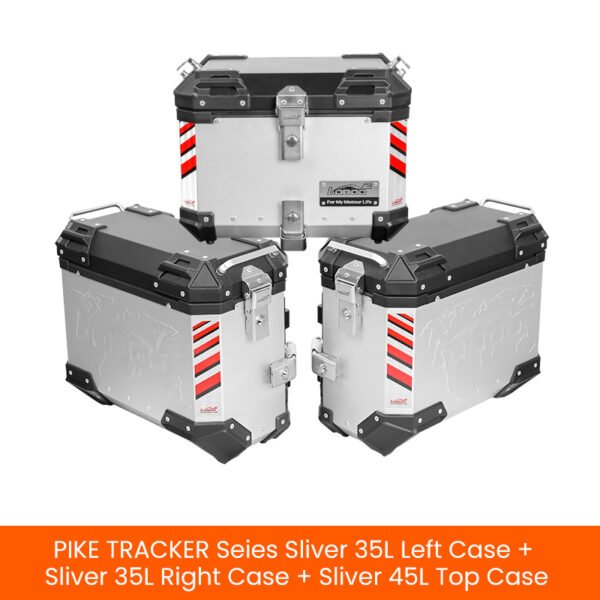 Loboo PIKE TRACKER Series Aluminum Alloy Three Cases Set 35L+35L+45L