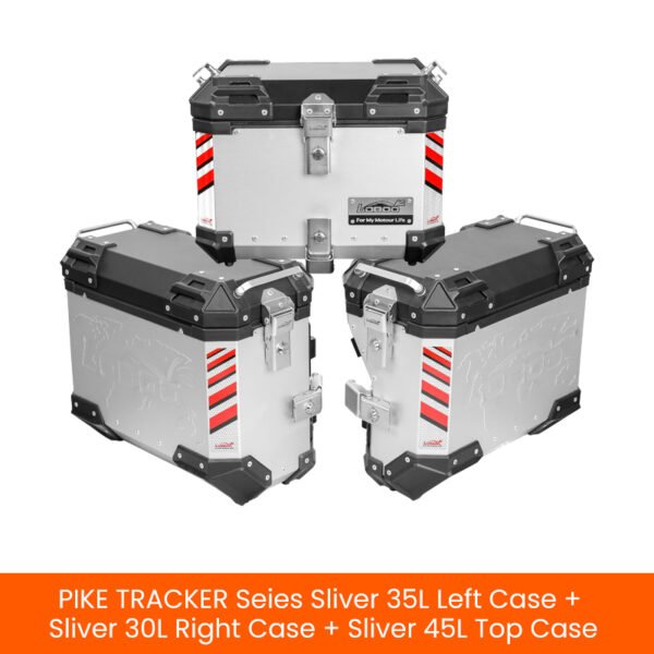 Loboo PIKE TRACKER Series Aluminum Alloy Three Cases Set 35L+30L+45L