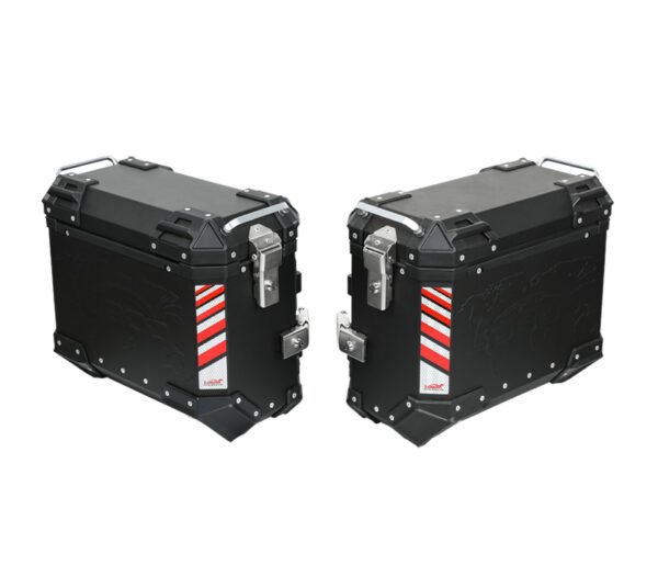 Loboo PIKE TRACKER Series Aluminum Alloy Side Cases Set 45L+45L