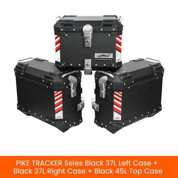 Loboo PIKE TRACKER Series Aluminum Alloy Three Cases Set 37L+37L+45L