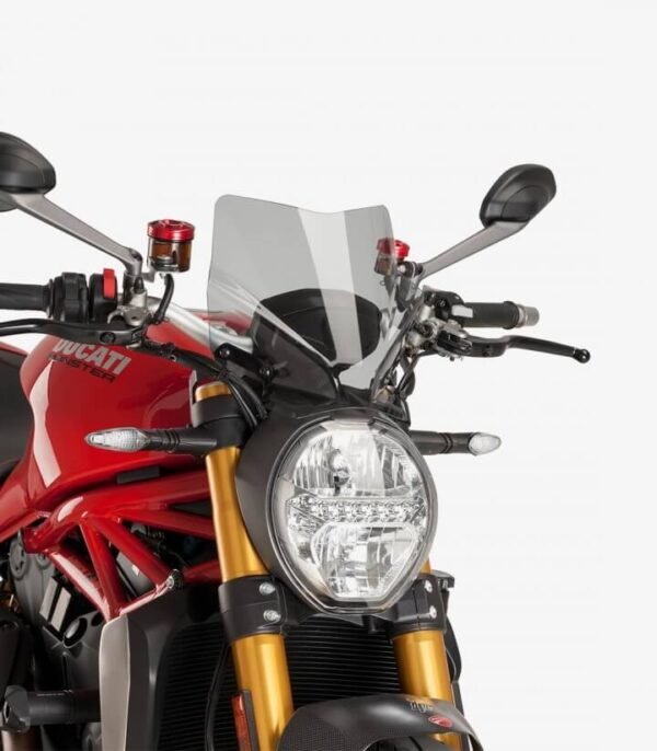 Puig New Generation Sport Windshield For Ducati Monster 1200 (2014 - 2020)