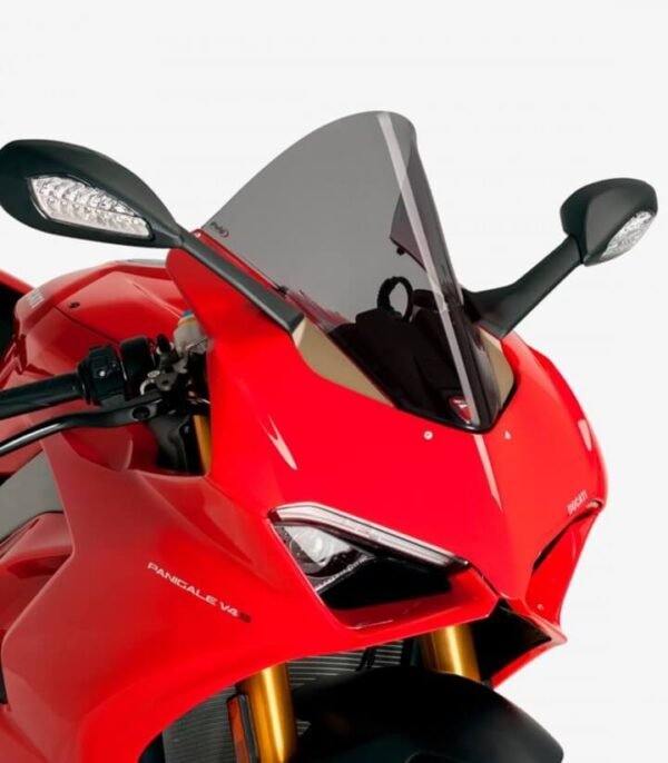Puig R-Racer Windshield For Ducati Panigale 1100 V4/V2 (2018 - 2024)